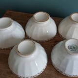 Ribbed bowls Orchies Moulin des Loups and others