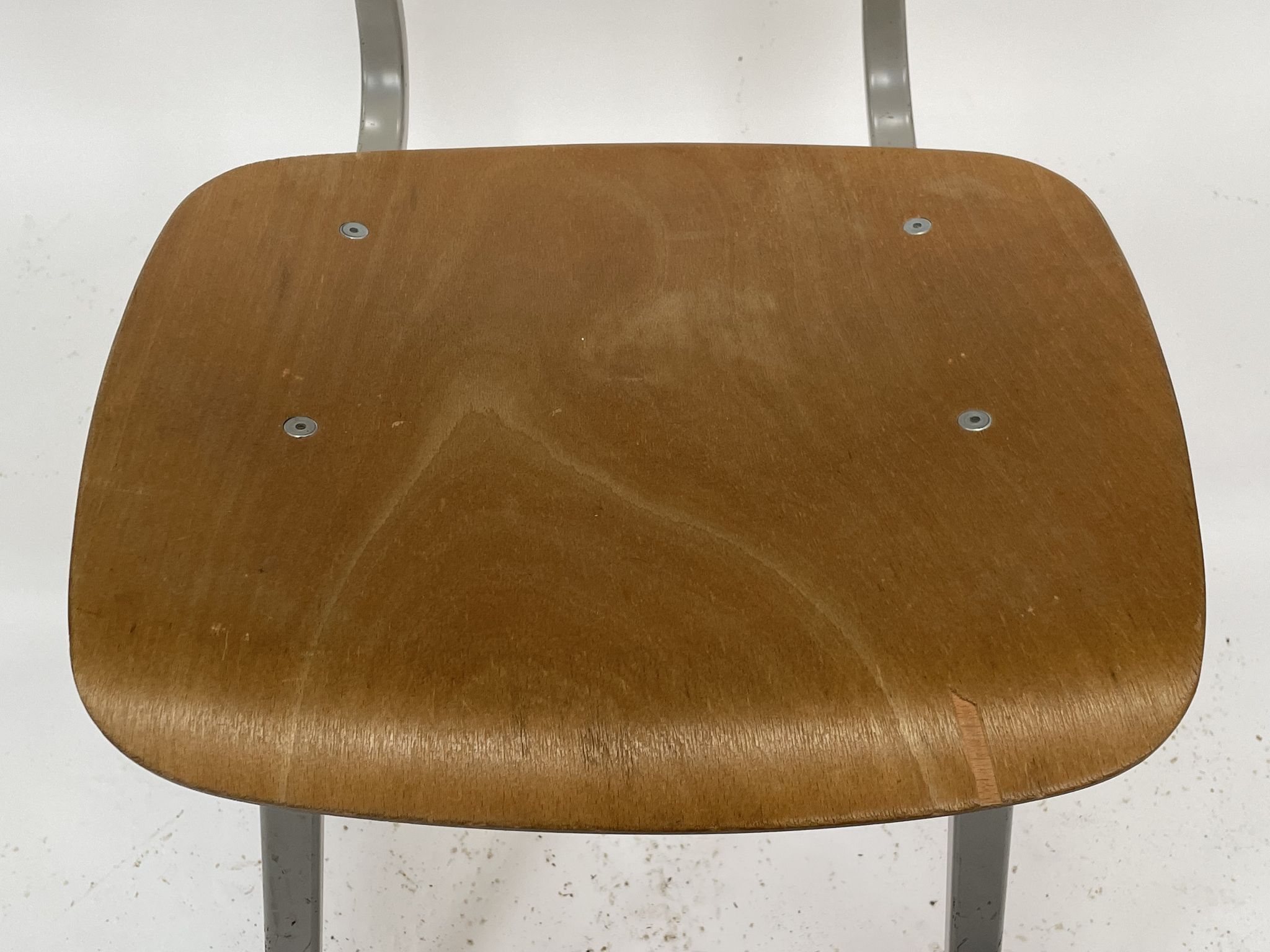 Set of 4 first edition Revolt chairs, Friso Kramer for Ahrend de Cirkel