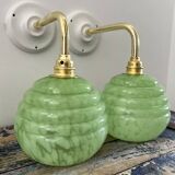Paire d’appliques murales Art Deco