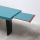 'Boomerang' ultra-rare desk by Jos De Mey for Van Den Berghe-Pauvers, 1960s.