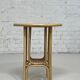Rattan side table