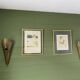 Pair of oriental wall lanterns