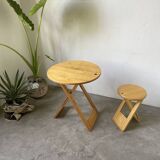 Adrian Reed Table and Stool Dining Set