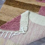 Handmade Beni Ourain Berber rug, size 1.5/2.5 m.
