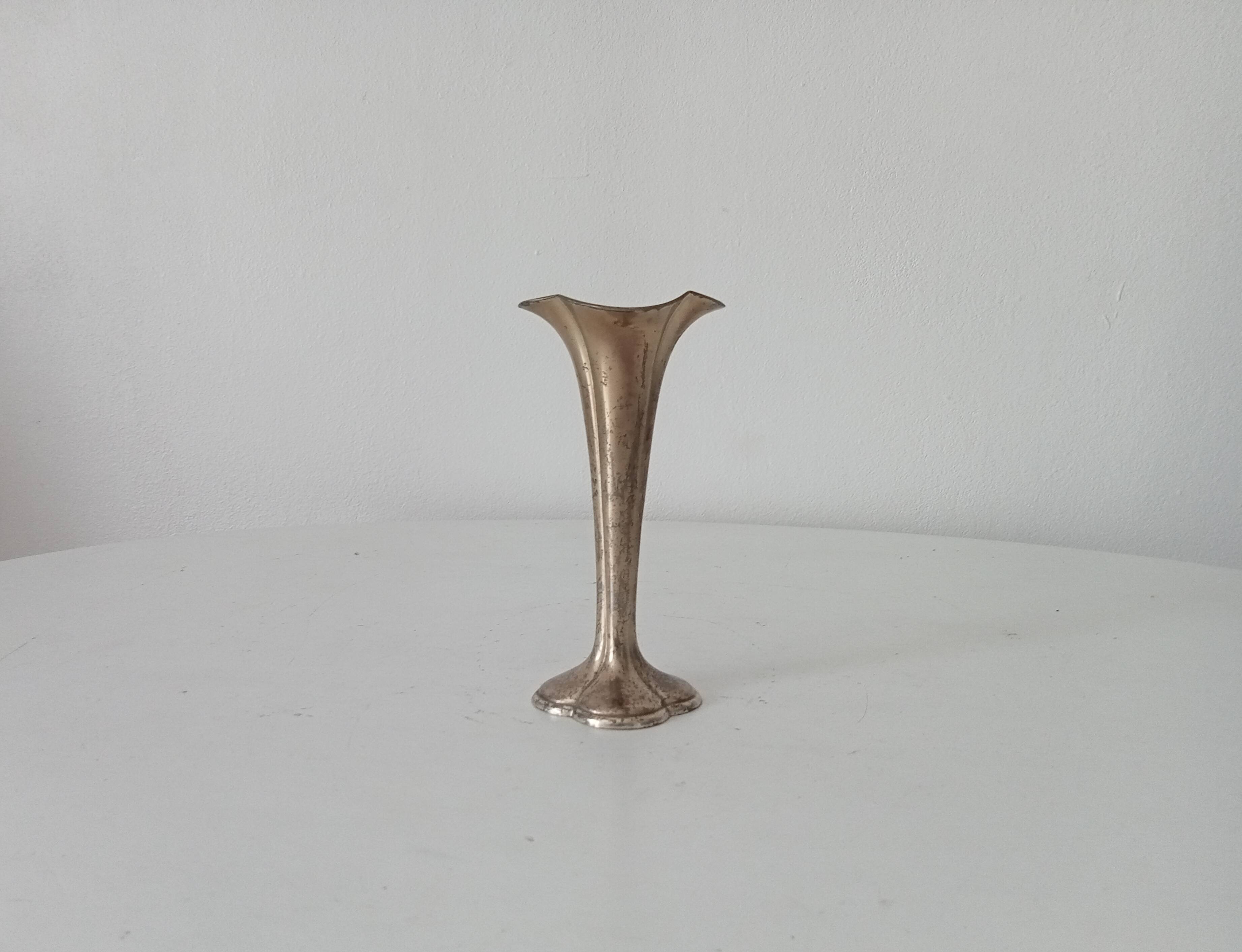 Vase soliflore vintage style art nouveau
