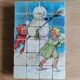 Jeu de cubes en bois