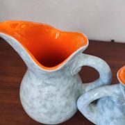 Pair of ceramic pitchers