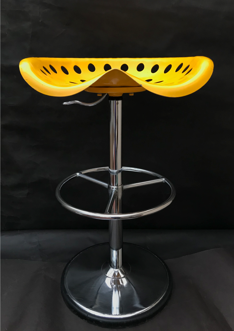 Bar stool "tractor" by Etienne Fermigier for Mirima 1971