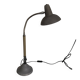 Lampe d'atelier, de bureau industrielle Super Chrome, 1950