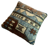 Vintage turkish Kilim cushion cover 40x40cm