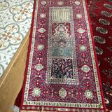 Tapis  descriptif de lit ancien