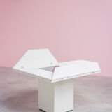 Van den Berghe Pauvers postmodern geometry dining table 1980