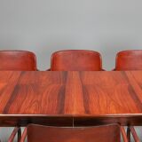 Modern extension dining table by Muller Denmark 1970s