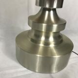 70s aluminum floor lamp