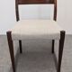 Série de 4 chaises de style scandinave en teck, France vers 1970