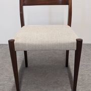 Set of 4 Scandinavian style teak chairs, France circa 1970.