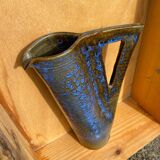 Carafe design en grès signée