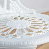 Art Nouveau Aluminum Garden Chairs, 1950s, United Knigdom, Set of 5