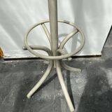 Coat rack on foot in white wood