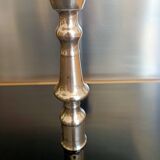 Copper-plated bronze candlestick, 18th century