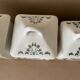 Set of 6 old spice jars
