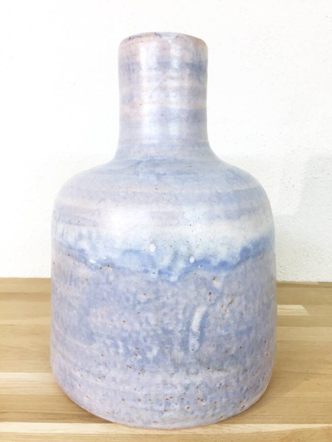 XXL Scandinavian purple vase – 1970s