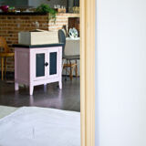 Beige trumeau mirror 100x137cm