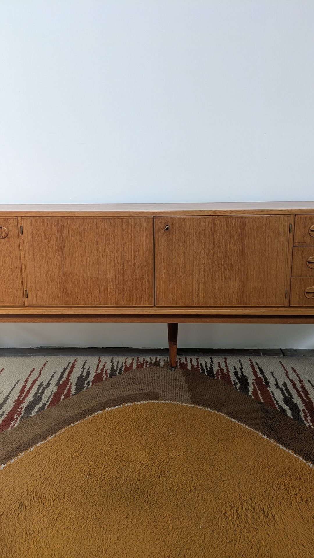 Vintage Scandinavian enfilade design