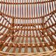Easy Chair Hand-Woven in Wicker Rattan, Italy 1950s