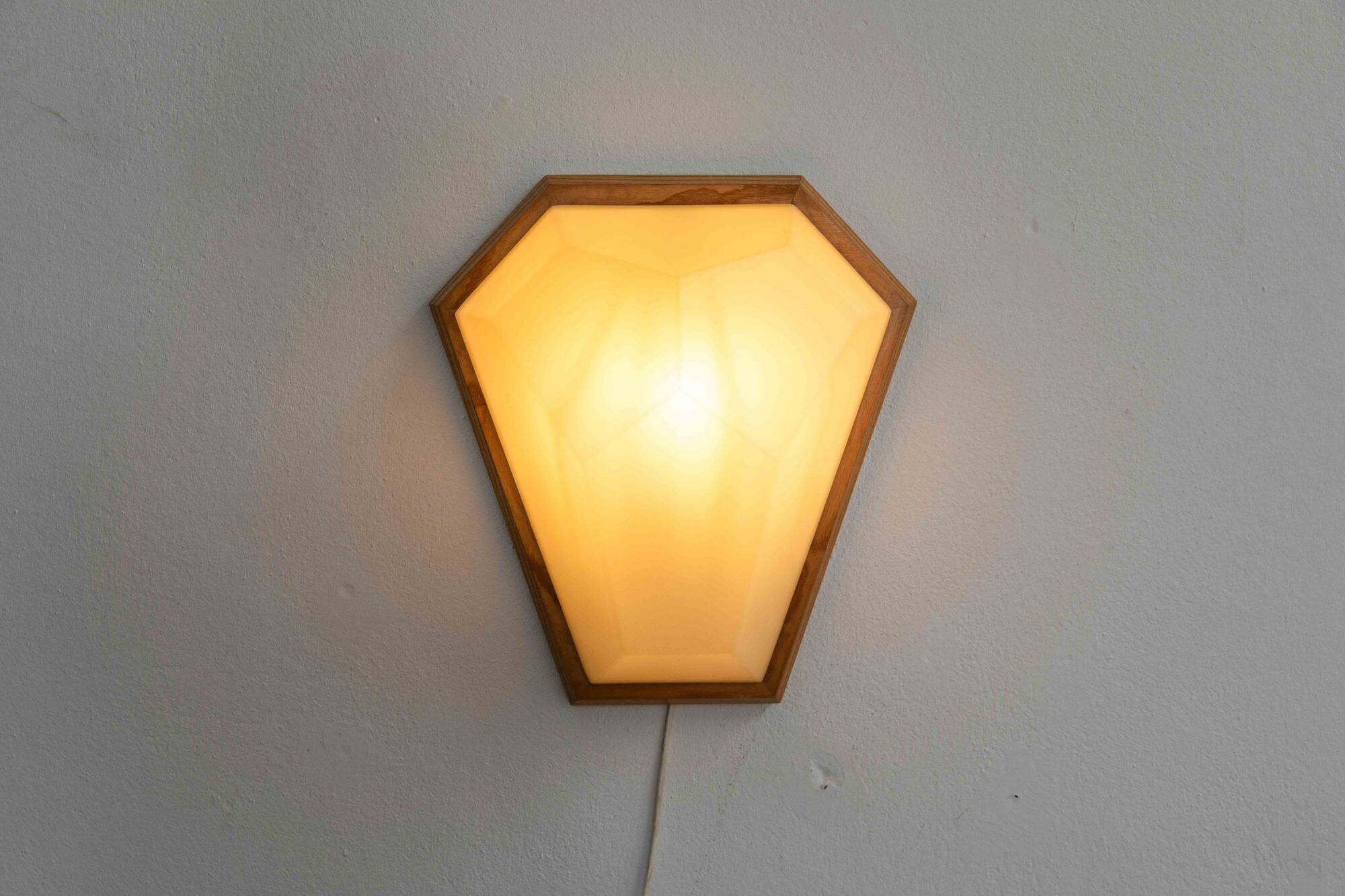 Anthroposophical wall lamp by Rudolf Dörfler