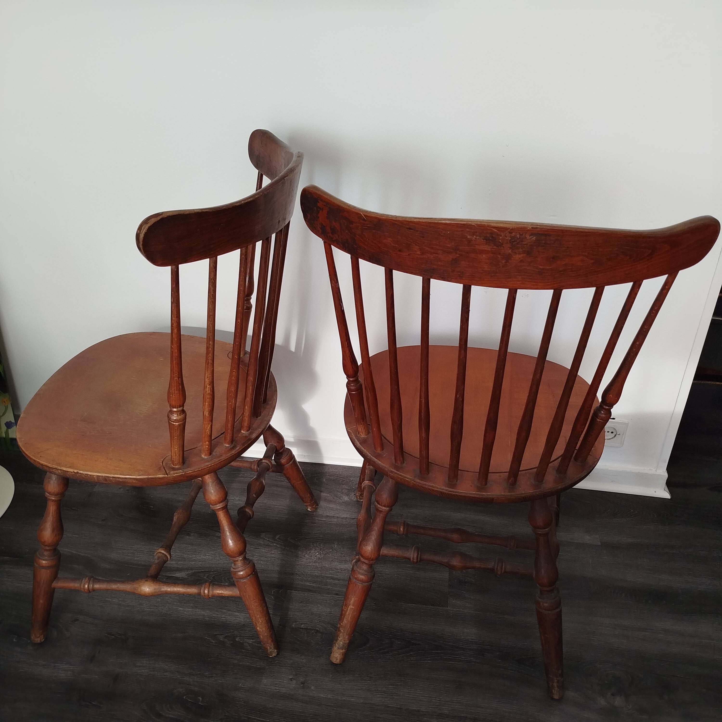 Pair of Winston/Western chairs