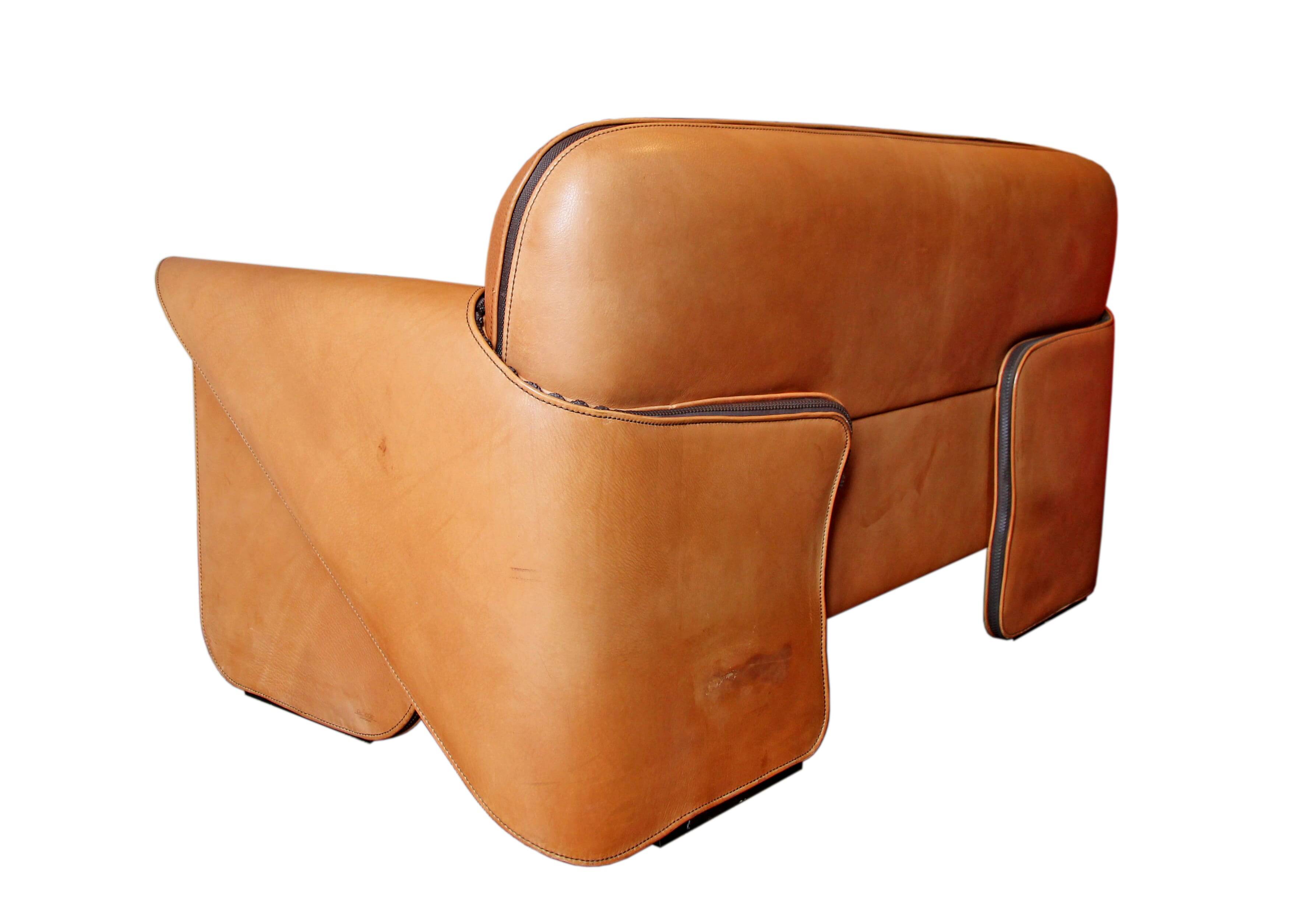 Canapé vintage DS-125 par Gerd Lange pour De Sede, 1978