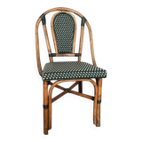 Parisian rattan bistro chair