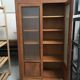 Two-door glass cabinet