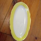 Plat porcelaine Lunéville KG