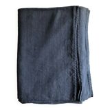 Grey tinted hemp harvest tablecloth