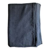 Grey tinted hemp harvest tablecloth