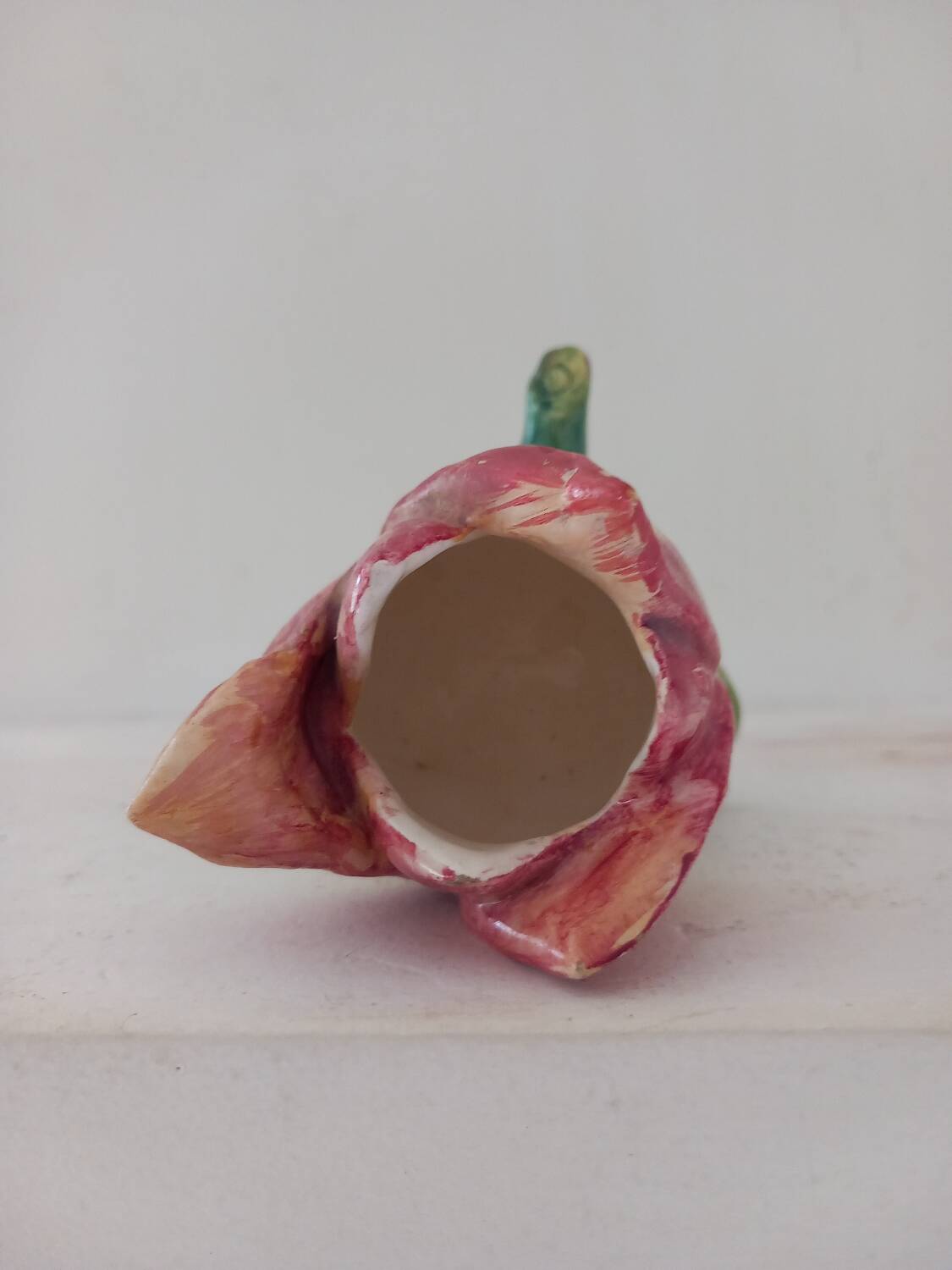 Vase delphin massier