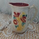 Antique earthenware pitcher