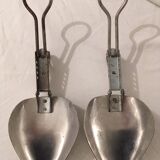 Shoe trees above  aluminium