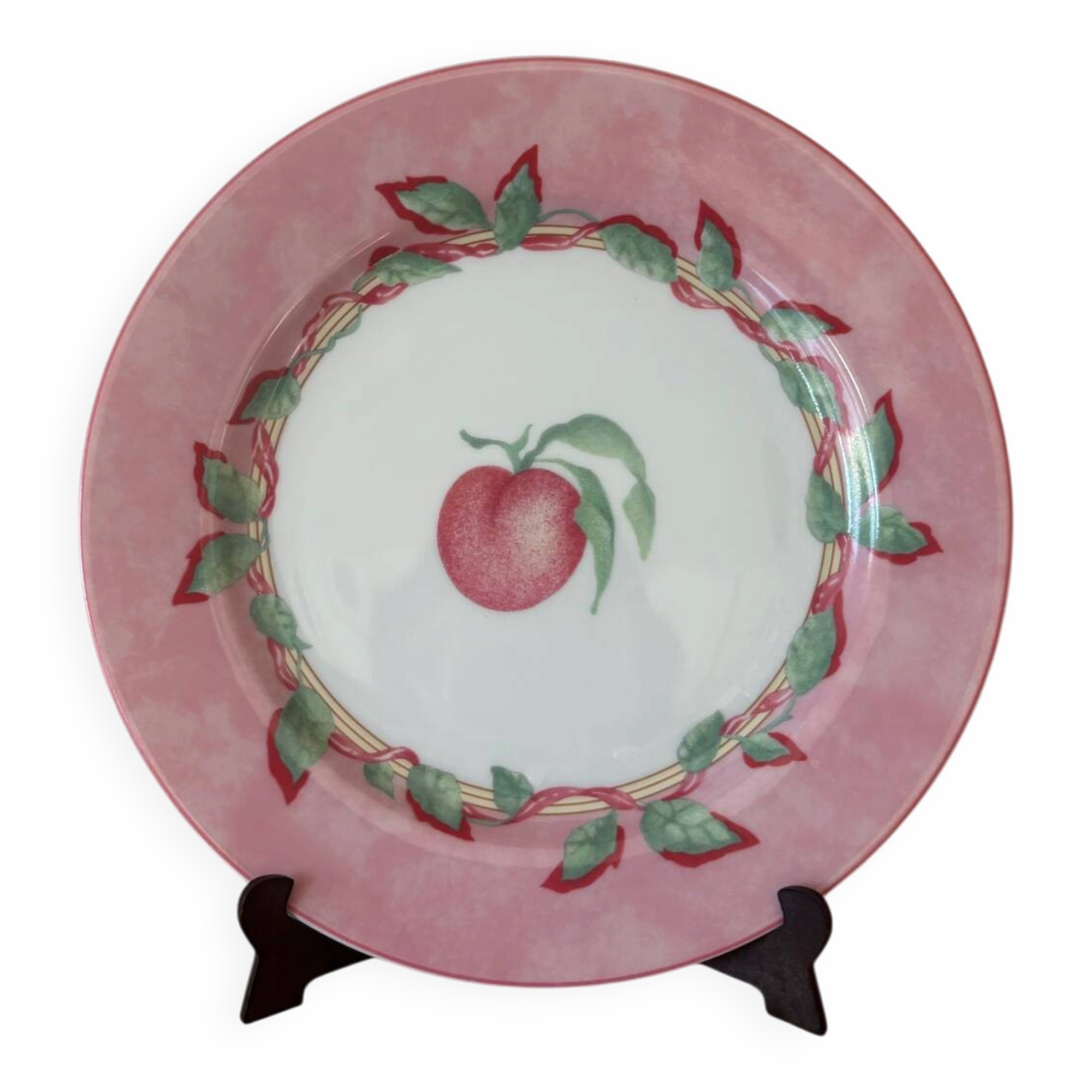 Dessert plate Bernardaud Limoges model Garance