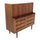 Rosewood secretary desk, Sigfrid Omann, Denmark, 1960