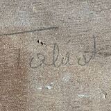 Tableau HSP 1956 "Kasbah Talat n’Yacoub" Orientalist Morocco