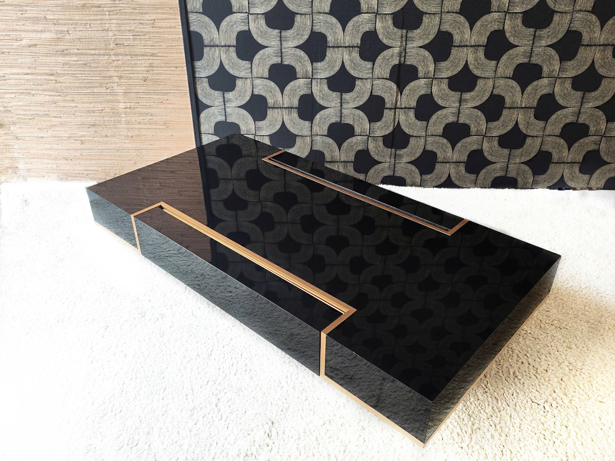 Rare Roche Bobois coffee table from the 1970s.