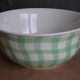 Salins salad bowl, green Croisette model