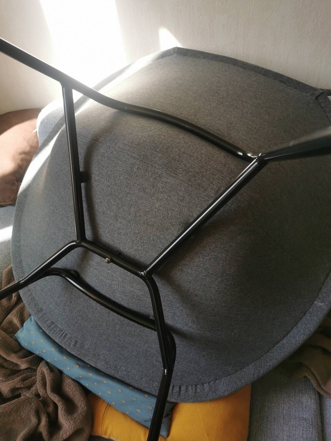 Shell armchair designed by Claude Vassal, 1950