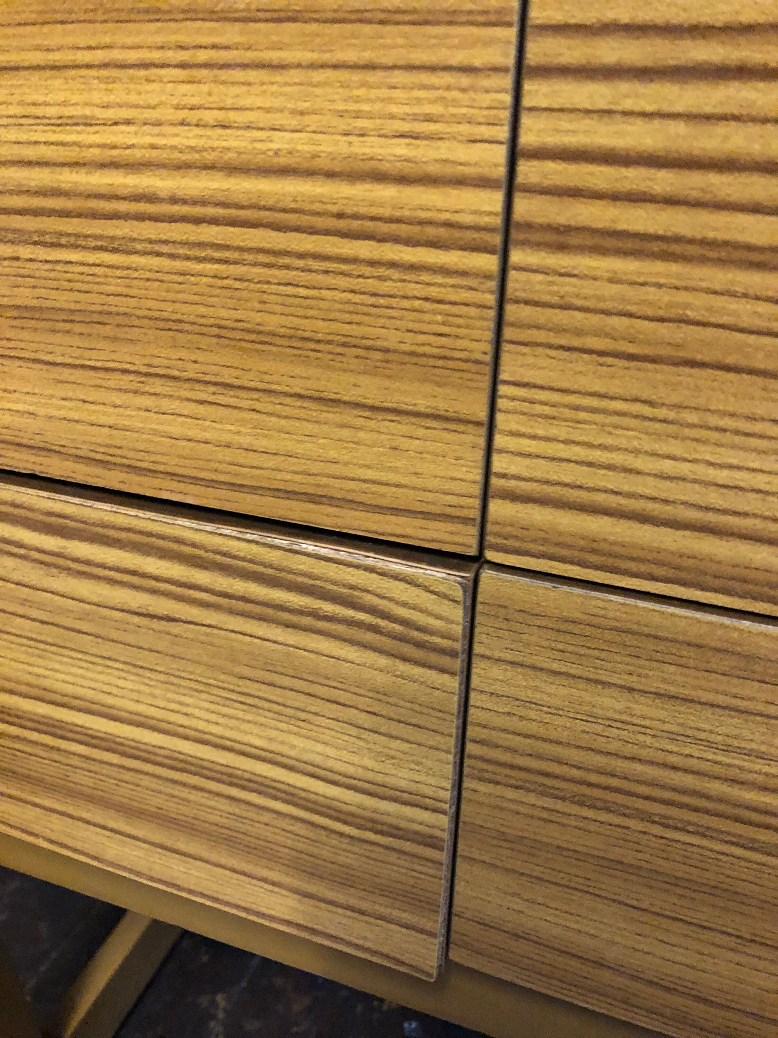 Vtg Mid Century Sideboard Danish Scandinavian Design Retro 70s Drawers