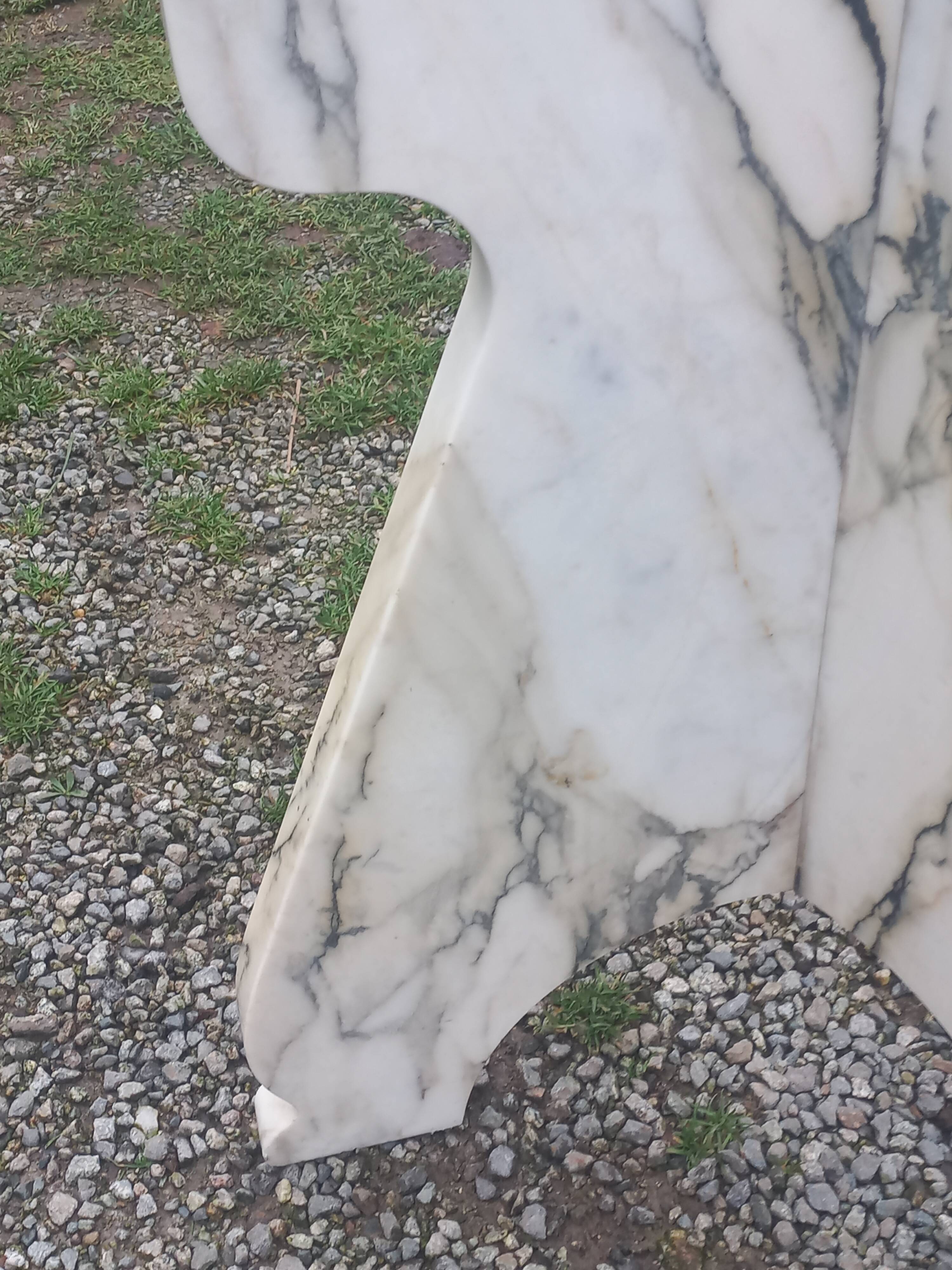 Table design en marbre des années 70