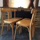 Série de 4 chaises bistrot baumann