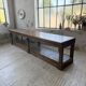 Table de gantier drapière 1900 chêne massif 330cm XL